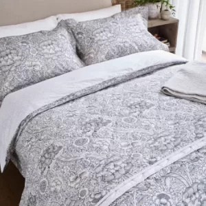 William Morris Wandle Single Duvet Cover, Grey