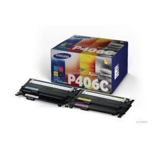 Samsung Toner cartridge combo pack CLT P406C CLT P406CELS Original CMYK 1500 pages