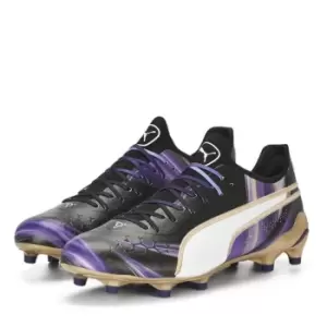 Puma King .1 Firm Ground Football Boots - Black