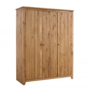 LPD Limited Havana 3 Door Wood Wardrobe