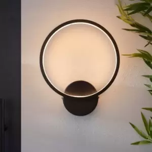 Vogue Kali Outdoor Wall Light Black