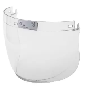 3M Clear PC Visor, Resistant To Liquids, Molten Metal