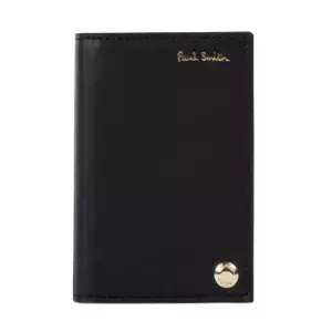 Paul Smith Signature Stripe Interior Pivot Card Holder - Black