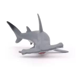 PAPO Marine Life Hammerhead Shark Toy Figure, Three Years or Above, Grey/White (56010)