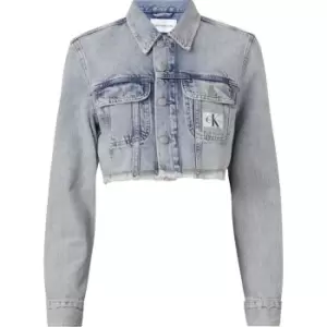 Calvin Klein Jeans Extreme Cropped 90S Jacket - Blue