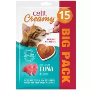 Catit Creamy Tuna Cat Treats 15Pcs