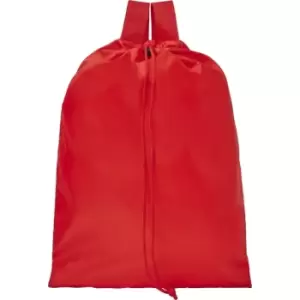 Bullet Oriole Drawstring Bag (One Size) (Red)