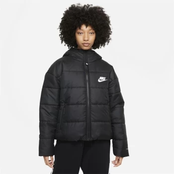 Nike Sportswear Therma-FIT Repel Womens Jacket (Plus Size) - Black/White