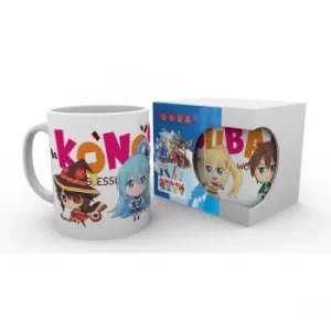 Konosuba Chibi Mug