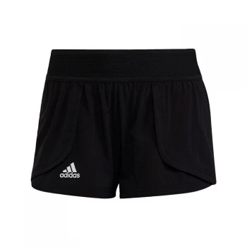 adidas Tennis Match Shorts Womens - Black / White