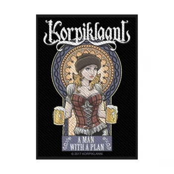 Korpiklaani - A Man with a Plan Standard Patch