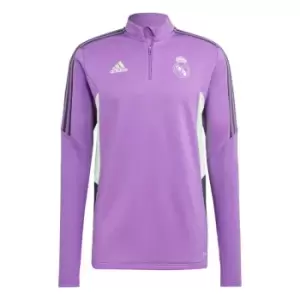 adidas Real Madrid Condivo 22 Training Top Mens - Active Purple