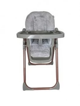 My Babiie Samantha Faiers Rose Gold Grey Tropical Premium Highchair