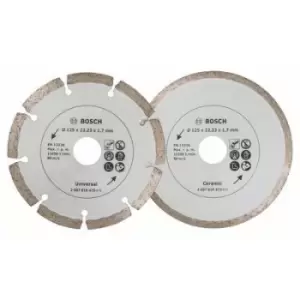 Bosch Accessories 2607019484 Diamond cutting disc 2 pc(s)