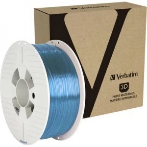 Verbatim 55056 Filament PETG 1.75mm 1kg Blue (transparent)