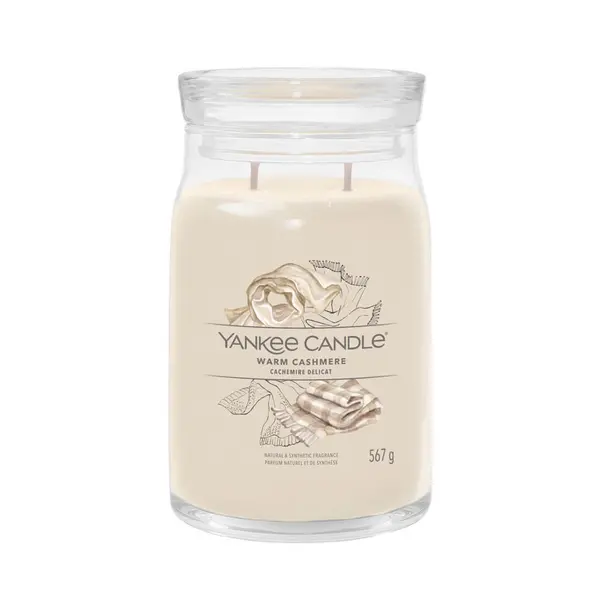 Yankee Candle Warm Cashmere Scented Candle 567g