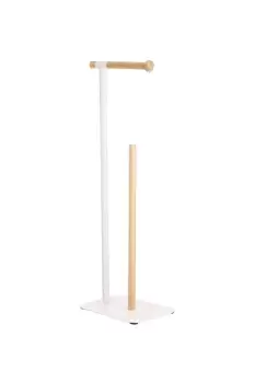 'Sonata' Toilet Roll & Spare Paper Holder Freestanding