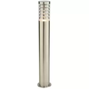 Endon Tango - Outdoor Bollard Light Stainless Steel IP44, E27