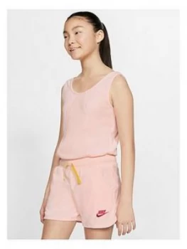 Nike Nsw Girls Heritage Romper - Coral