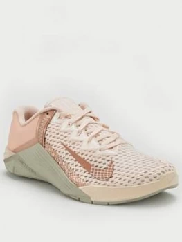 Nike Metcon 6 - Peach , Peach, Size 5, Women