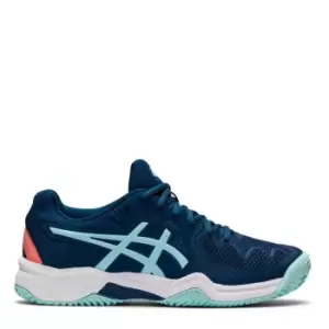 Asics GEL-Resolution 8 Junior Tennis Shoes - Blue