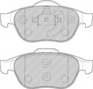 Ferodo FDB1441 Brake Pad Set Front Axle Premier Car