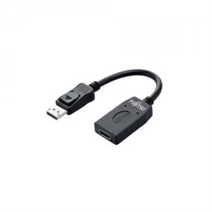 Fujitsu S26391-F6055-L212 DisplayPort 1.2 HDMI 2.0 Black cable interface/gender adapter