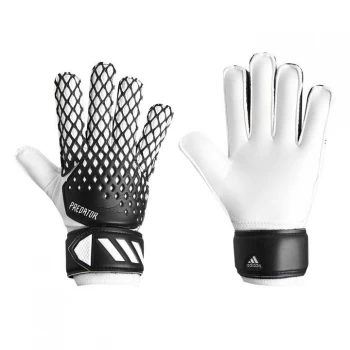 adidas Predator Goalkeeper Gloves Fingersave - Black/White