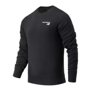 New Balance Balance Crew Pigment Sweatshirt - Black