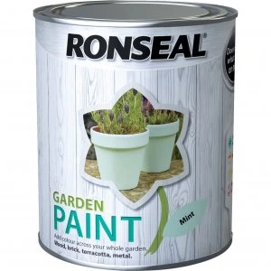 Ronseal General Purpose Garden Paint Mint 750ml