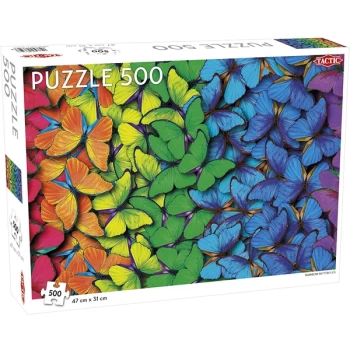 Tactic Rainbow Butterflies Jigsaw Puzzle - 500 Pieces