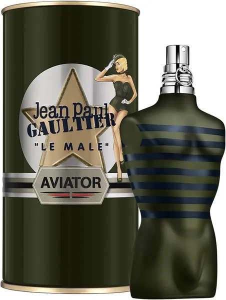 Jean Paul Gaultier Le Male Aviator Eau de Toilette For Him 125ml