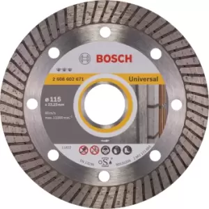 Bosch 2608602671 115x22.23mm DIAMOND DISC BEST UNIVERSAL TURBO HPP