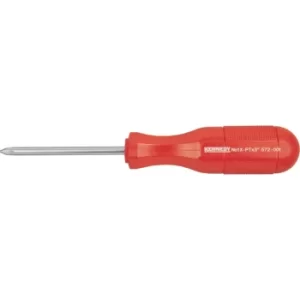 Hi-Grip Stubby Phillips Screwdriver, NO.2 Phillips Tip, 40MM Blade