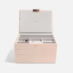 Stackers Classic 3 Set Jewellery Box - Blush