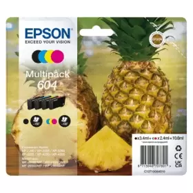 Epson Pineapple 604 Black And Tri Colour Ink Cartridge