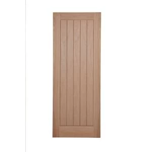 Cottage Framed Ledged And Braced Oak veneer Internal Door H1981mm W686mm