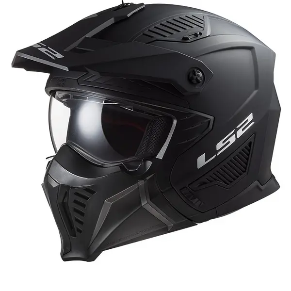 LS2 OF606 Drifter Solid Matt Black 06 Multi Helmet Size XS