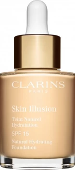 Clarins Skin Illusion Natural Hydrating Foundation SPF15 30ml 100.5 - Cream