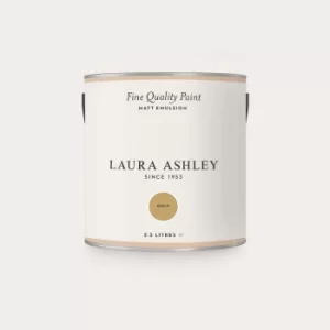 Laura Ashley Matt Emulsion Paint Gold 2.5L