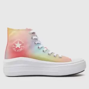 Chuck Taylor All Star Move Platform Rainbow Ombre