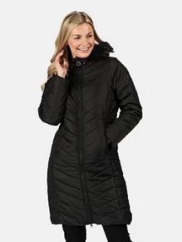 Regatta Fritha Parka - Black, Size 16, Women