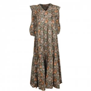 YAS Floral Maxi Dress - Multi