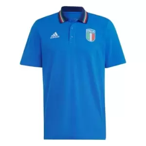 adidas Italy Polo Shirt Mens - Blue