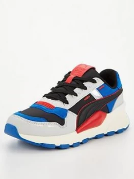 Puma RS 2.0 Futura Junior Trainers - White/Red/Blue , White/Red/Blue, Size 4