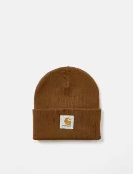 Carhartt Short Watch Beanie Hat - Hamilton Brown