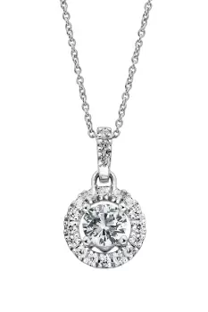 Ana White Gold Lab Grown Diamond Necklace