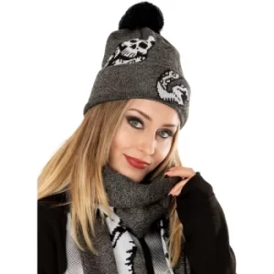 The Dark Arts Grey Marl Snake Harry Potter Beanie One Size