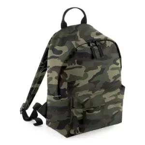 Bagbase Fashion Backpack (One Size) (Green Camo)