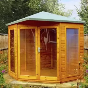 Shire Larkspur 8' x 8' Corner Summerhouse